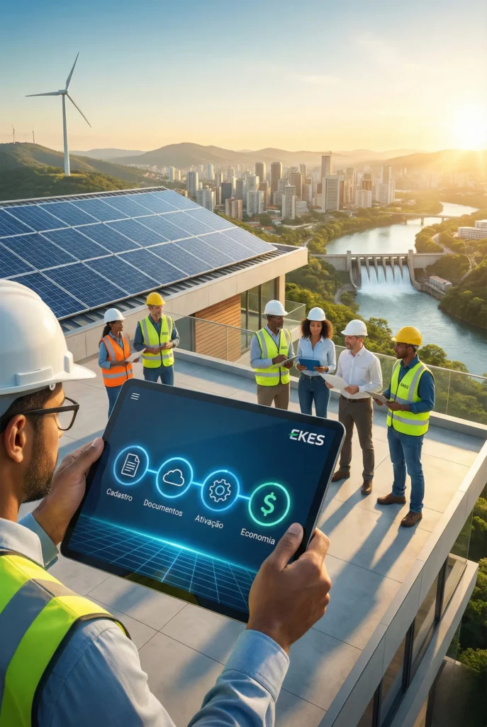 Energia Solar Compartilhada